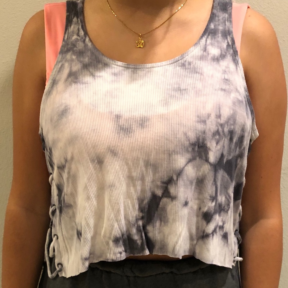 Tie dyed tank top
